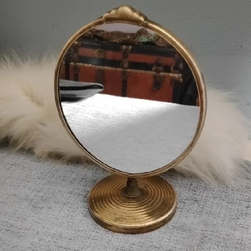 Elegant Gold Vanity Mirror